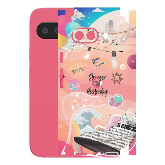 Google Pixel Phone Skins (All Models) - Stronger Then Yesterday - Matte Finish (M-128) Google Pixel 9A