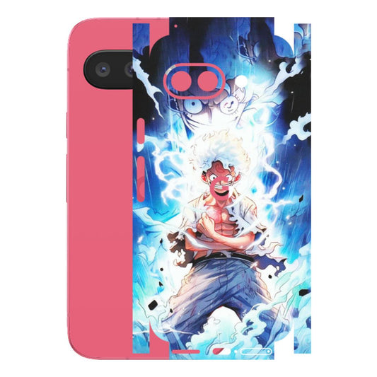 Google Pixel Phone Skins (All Models) - Blue Thunder Luffy Anime - Matte Finish (M-132) Google Pixel 9A
