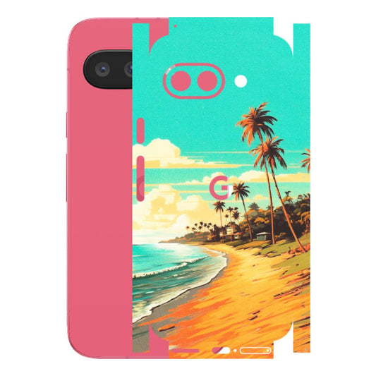 Google Pixel Phone Skins (All Models) - Miami Beach - Matte Finish (M-136) Google Pixel 9A