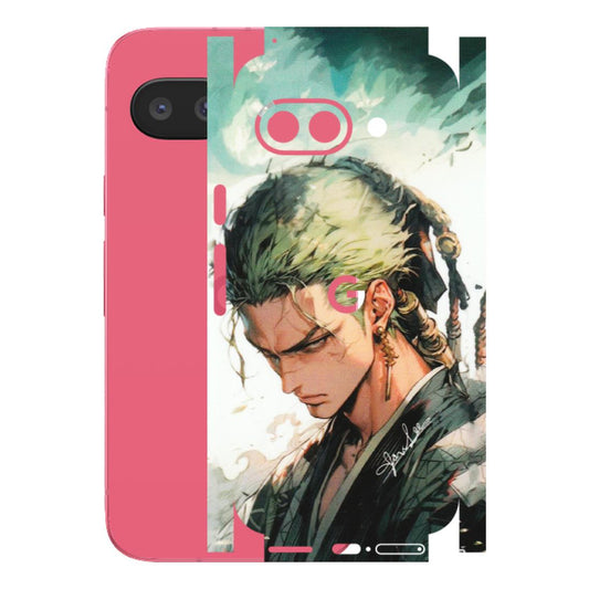 Google Pixel Phone Skins (All Models) - New Roronoa Zoro One Picece Anime - Matte Finish (M-140) Google Pixel 9A
