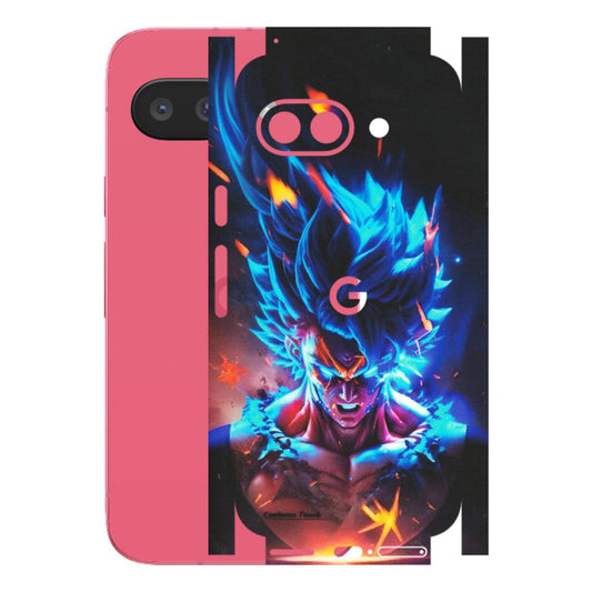 Google Pixel Phone Skins (All Models) - Angry Goku Dragon Ball Anime - Matte Finish (M-150) Google Pixel 9A