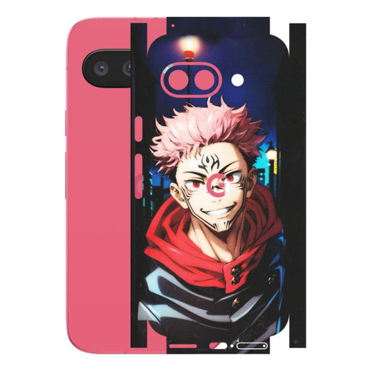Google Pixel Phone Skins (All Models) - Yuji Itadori Funny Face Anime - Matte Finish (M-152) Google Pixel 9A
