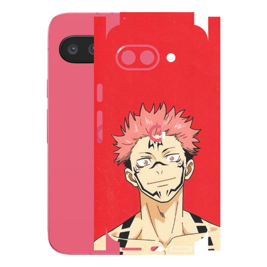 Google Pixel Phone Skins (All Models) - Ryomen Sukuna Fun Anime - Matte Finish (M-153) Google Pixel 9A