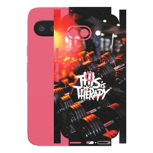 Google Pixel Phone Skins (All Models) - GYM Lover Therapy - Matte Finish (M-160) Google Pixel 9A