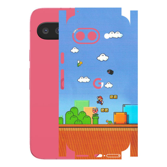 Google Pixel Phone Skins (All Models) - Mario Game Scene - Matte Finish (M-24) Google Pixel 9A
