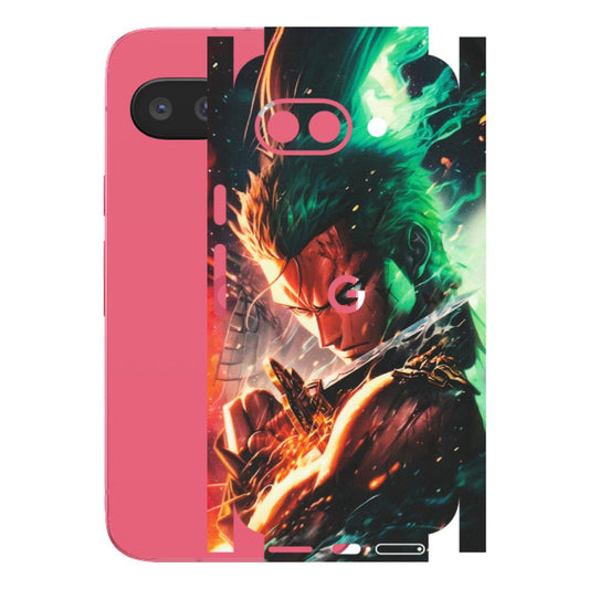 Google Pixel Phone Skins (All Models) - Anime Gojo Sword - Matte Finish (M-32) Google Pixel 9A