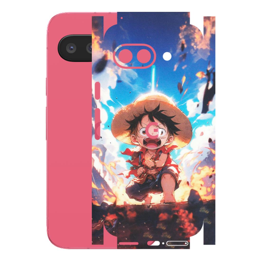 Google Pixel Phone Skins (All Models) - Toon One Piece Cute Character - Matte Finish (M-35) Google Pixel 9A