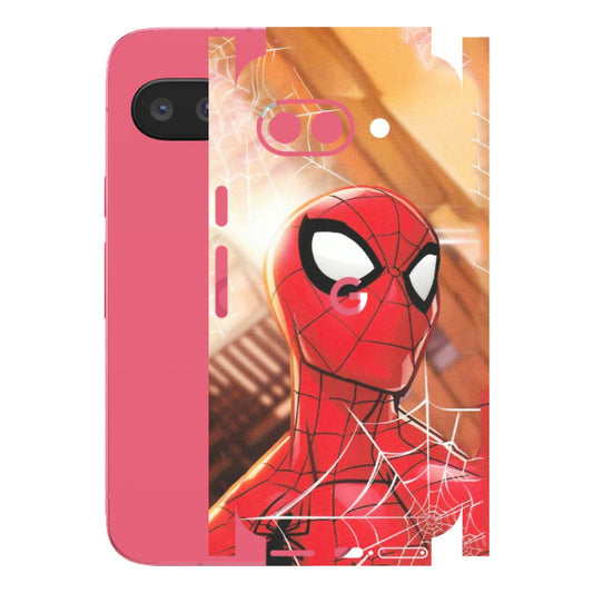 Google Pixel Phone Skins (All Models) - Spiderman Face New - Matte Finish (M-41) Google Pixel 9A