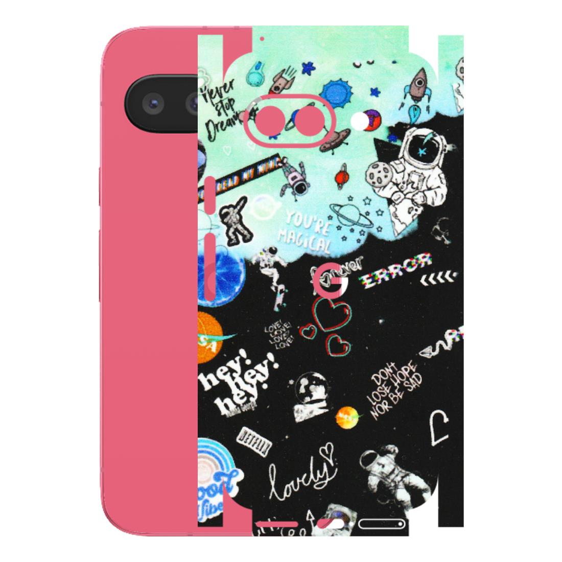 Google Pixel Phone Skins (All Models) - Living In A Space Dream - Matte Finish (M-46) Google Pixel 9A