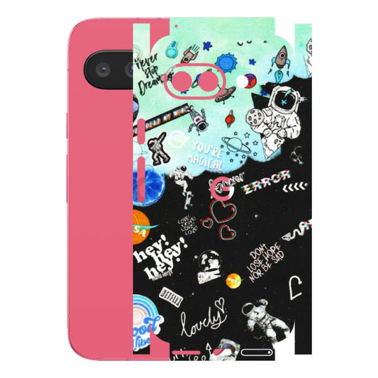 Google Pixel Phone Skins (All Models) - Living In A Space Dream - Matte Finish (M-46) Google Pixel 9A