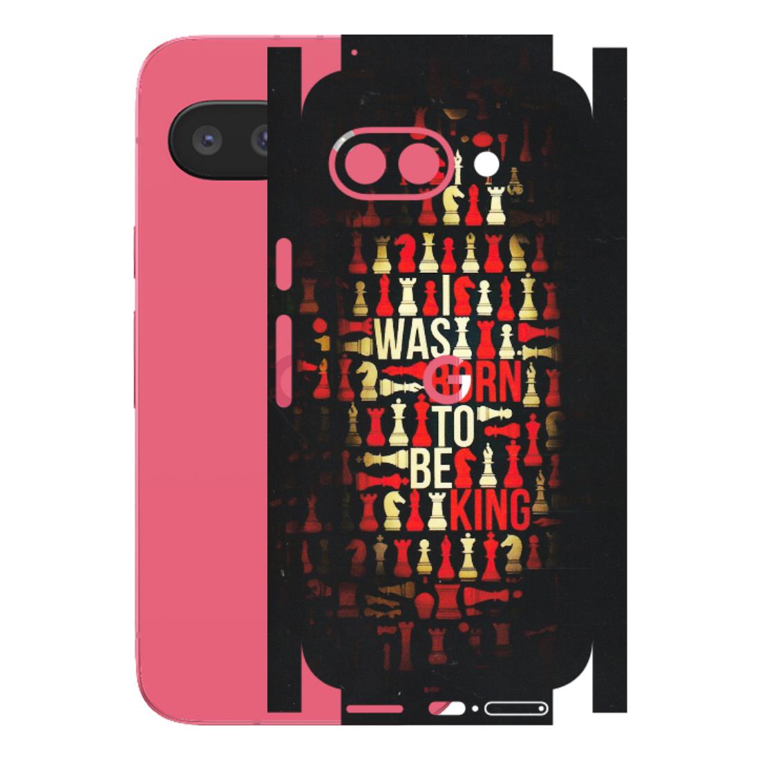 Google Pixel Phone Skins (All Models) - Born To Be King - Matte Finish (M-73) Google Pixel 9A