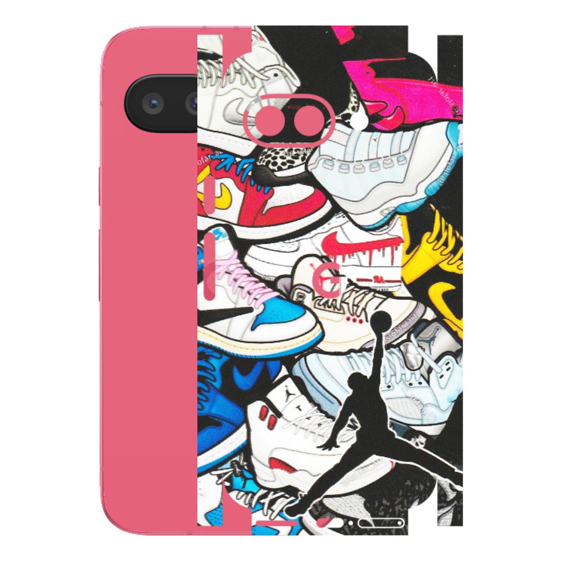 Google Pixel Phone Skins (All Models) - Jordan Sneakers Fan - Matte Finish (M-80) Google Pixel 9A