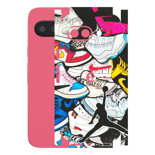 Google Pixel Phone Skins (All Models) - Jordan Sneakers Fan - Matte Finish (M-80) Google Pixel 9A