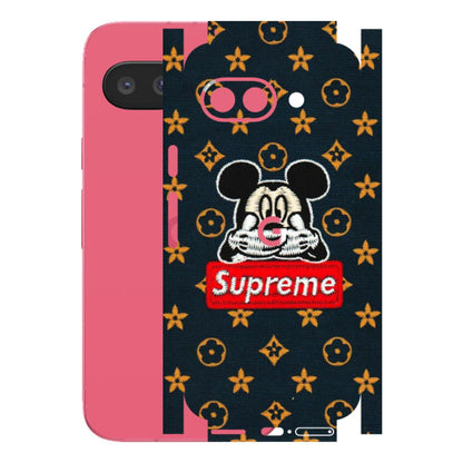Google Pixel Phone Skins (All Models) - Mickey Supreme - Matte Finish (M-83) Google Pixel 9A