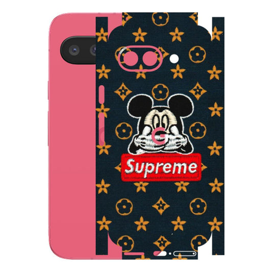 Google Pixel Phone Skins (All Models) - Mickey Supreme - Matte Finish (M-83) Google Pixel 9A