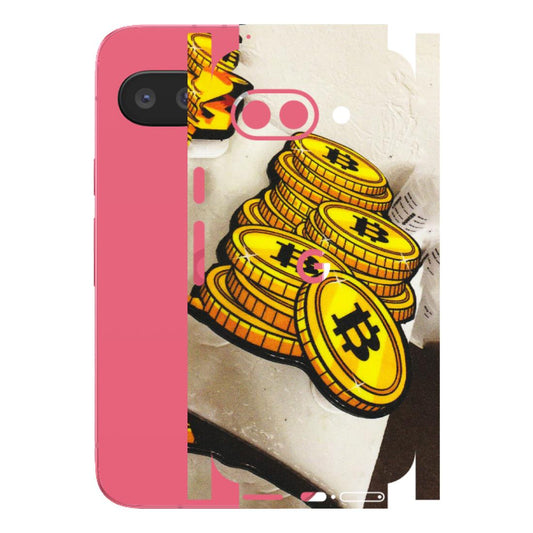Google Pixel Phone Skins (All Models) - Billionaire Bitcoin Collection - Matte Finish (M-92) Google Pixel 9A