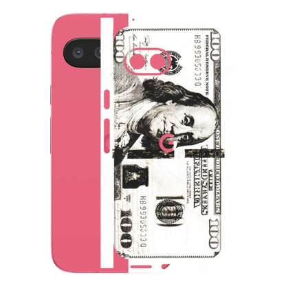 Google Pixel Phone Skins (All Models) - 100 Dollar Currency - Transparent Finish (T-01) Google Pixel 9A