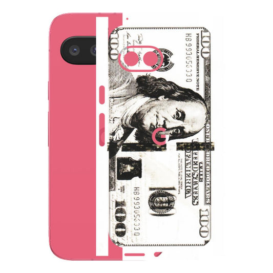 Google Pixel Phone Skins (All Models) - 100 Dollar Currency - Transparent Finish (T-01) Google Pixel 9A