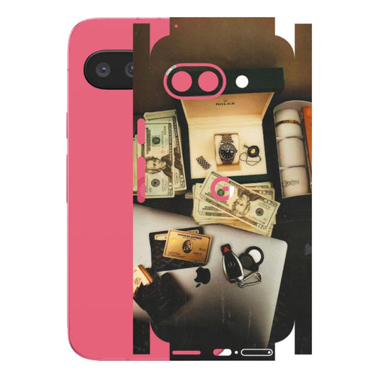 Google Pixel Phone Skins (All Models) - Luxury Lifestyle - Transparent Finish (T-11) Google Pixel 9A