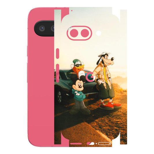 Google Pixel Phone Skins (All Models) - Hello Mr. Goofy - Transparent Finish (T-13) Google Pixel 9A