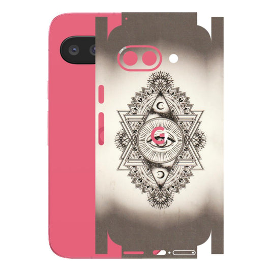 Google Pixel Phone Skins (All Models) - Illuminati Great Eye - Transparent Finish (T-14) Google Pixel 9A