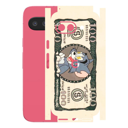 Google Pixel Phone Skins (All Models) - One Hundred Dollar Tom - Transparent Finish (T-16) Google Pixel 9A