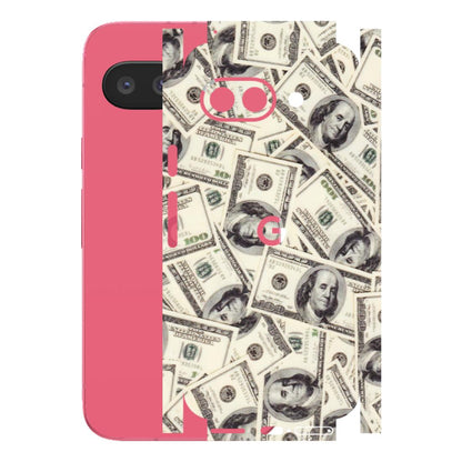 Google Pixel Phone Skins (All Models) - Dollar Lover - Transparent Finish (T-17) Google Pixel 9A