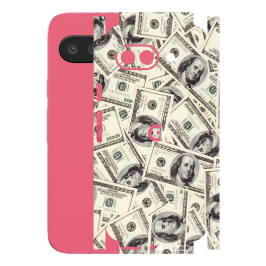 Google Pixel Phone Skins (All Models) - Dollar Lover - Transparent Finish (T-17) Google Pixel 9A