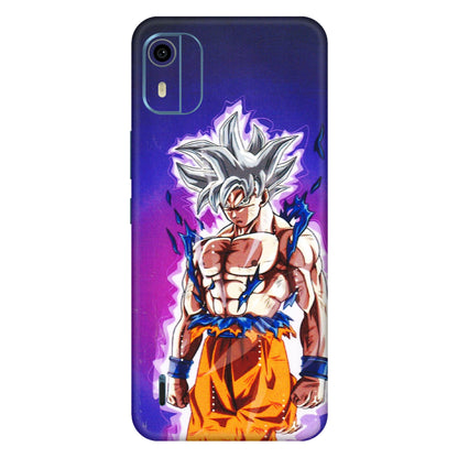 HMD NOKIA Phone Skins (All Models) - Goku Purple Anime - 3D Embossed Finish (L-147) HMD Nokia C12 Pro