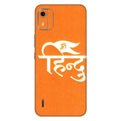 HMD NOKIA Phone Skins (All Models) - Hindu Kesari - 3D Embossed Finish (L-154) HMD Nokia C12 Pro