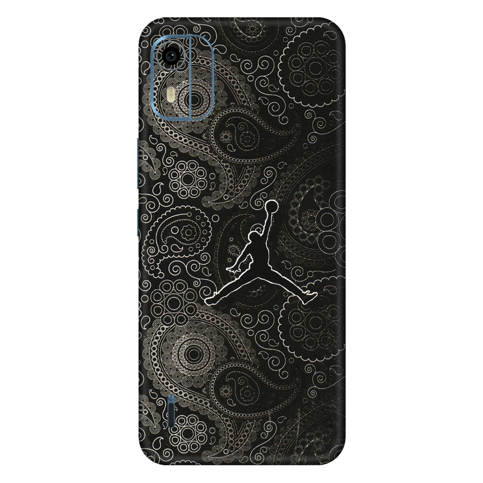 HMD NOKIA Phone Skins (All Models) - Basketball Player Artwork - 3D Embossed Finish (L-215) HMD Nokia C12 Pro