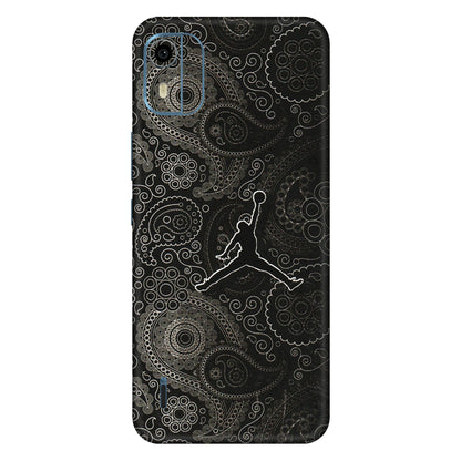HMD NOKIA Phone Skins (All Models) - Basketball Player Artwork - 3D Embossed Finish (L-215) HMD Nokia C12 Pro