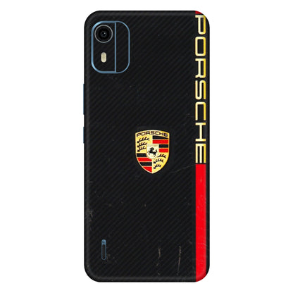 HMD NOKIA Phone Skins (All Models) - Premium Porsche - 3D Embossed Finish (L-225) HMD Nokia C12 Pro