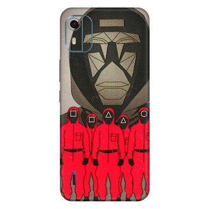 HMD NOKIA Phone Skins (All Models) - Squid Game Hero - 3D Embossed Finish (L-245) HMD Nokia C12 Pro