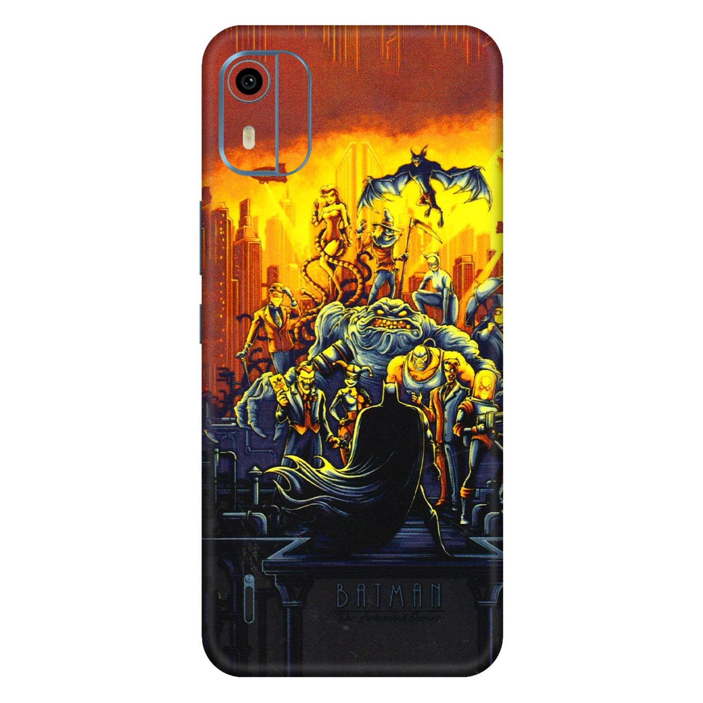 HMD NOKIA Phone Skins (All Models) - Games Doodles - 3D Embossed Finish (L-24) HMD Nokia C12 Pro