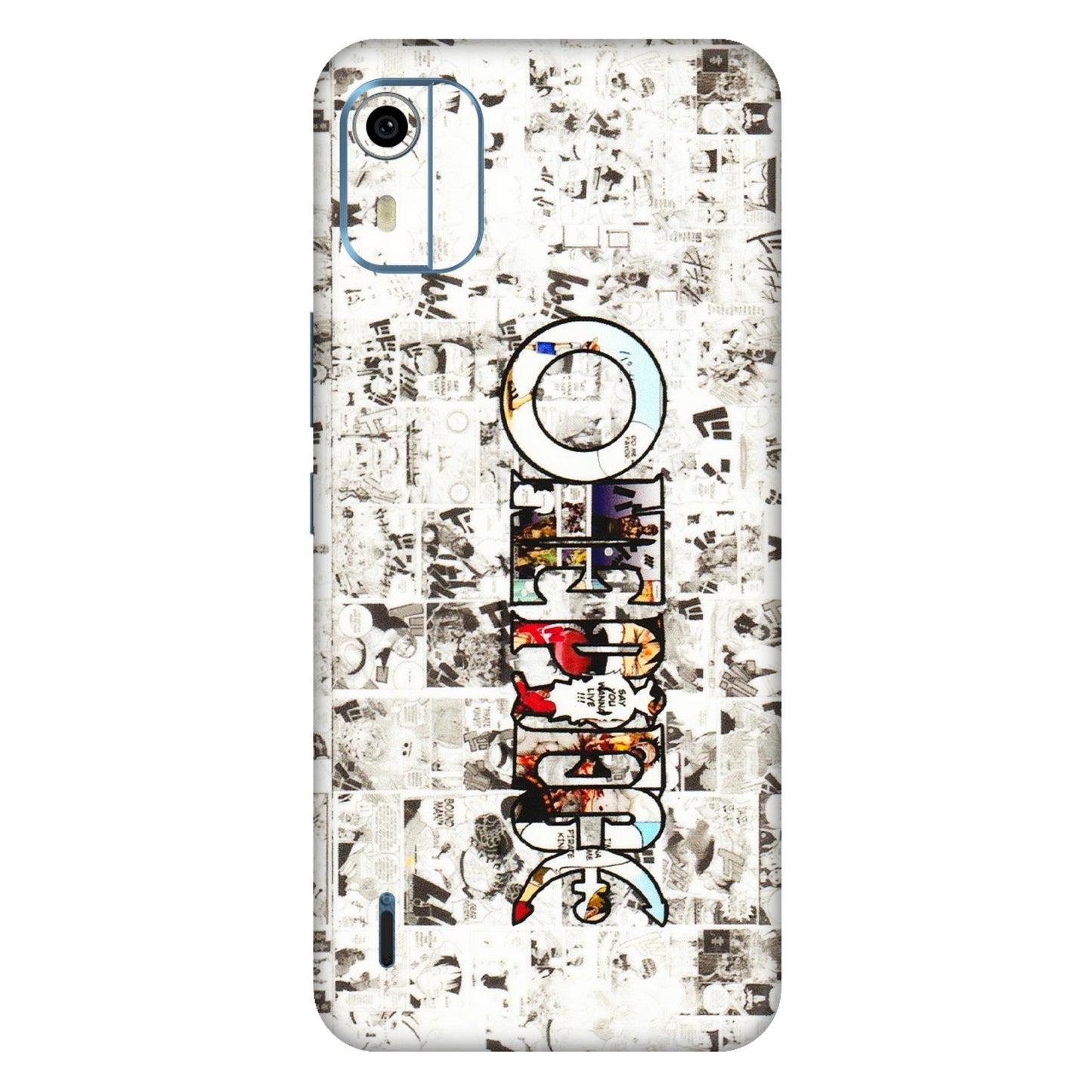 HMD NOKIA Phone Skins (All Models) - One Piece Manga - 3D Embossed Finish (L-26) HMD Nokia C12 Pro