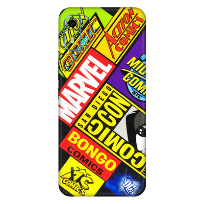HMD NOKIA Phone Skins (All Models) - Bongo Comic Con - 3D Embossed Finish (L-325) HMD Nokia C12 Pro