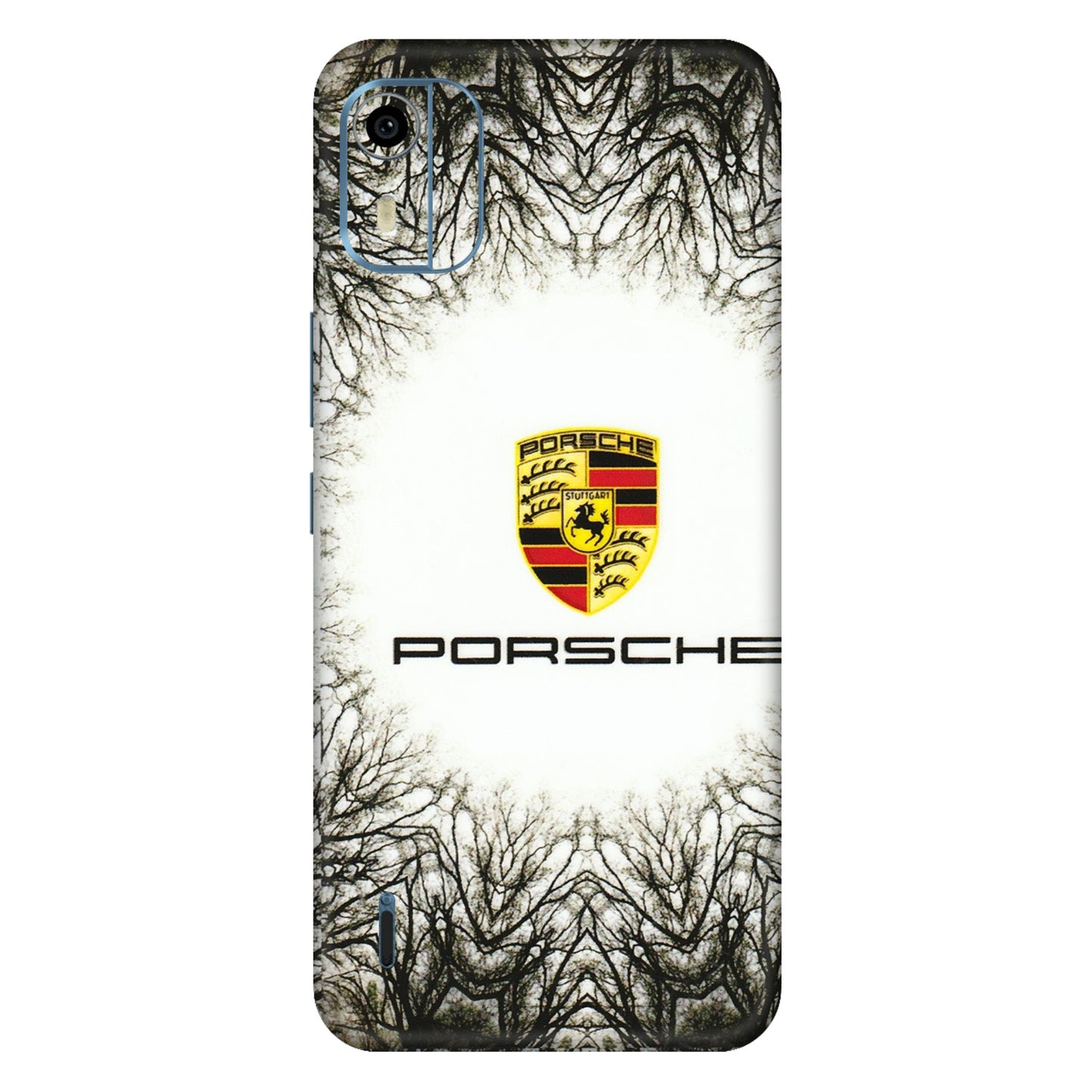 HMD NOKIA Phone Skins (All Models) - Porche Classic - 3D Embossed Finish (L-51) HMD Nokia C12 Pro