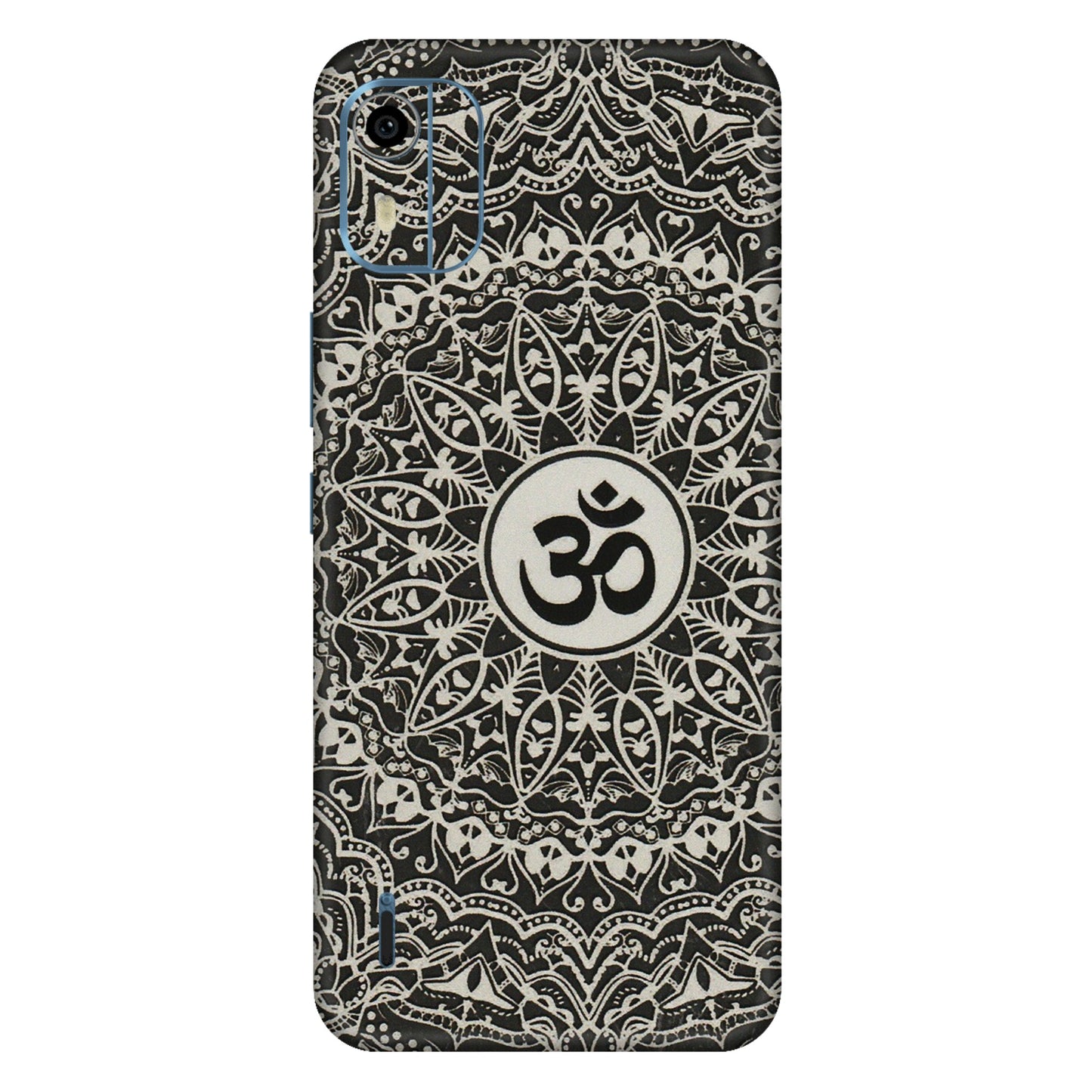 HMD NOKIA Phone Skins (All Models) - Aum Elegant Mandala - 3D Embossed Finish (L-62) HMD Nokia C12 Pro