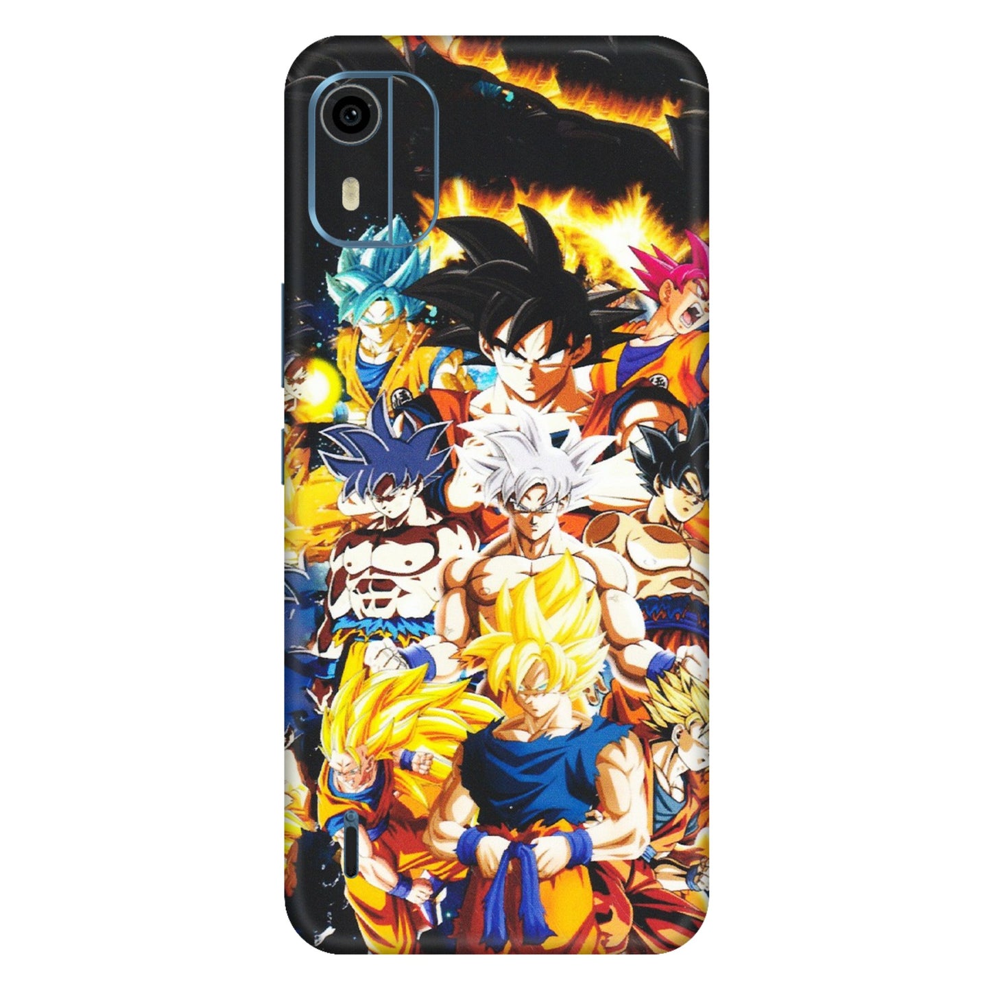 HMD NOKIA Phone Skins (All Models) - Ultimate Dragon Ball Z - Matte Finish (M-100) HMD Nokia C12 Pro