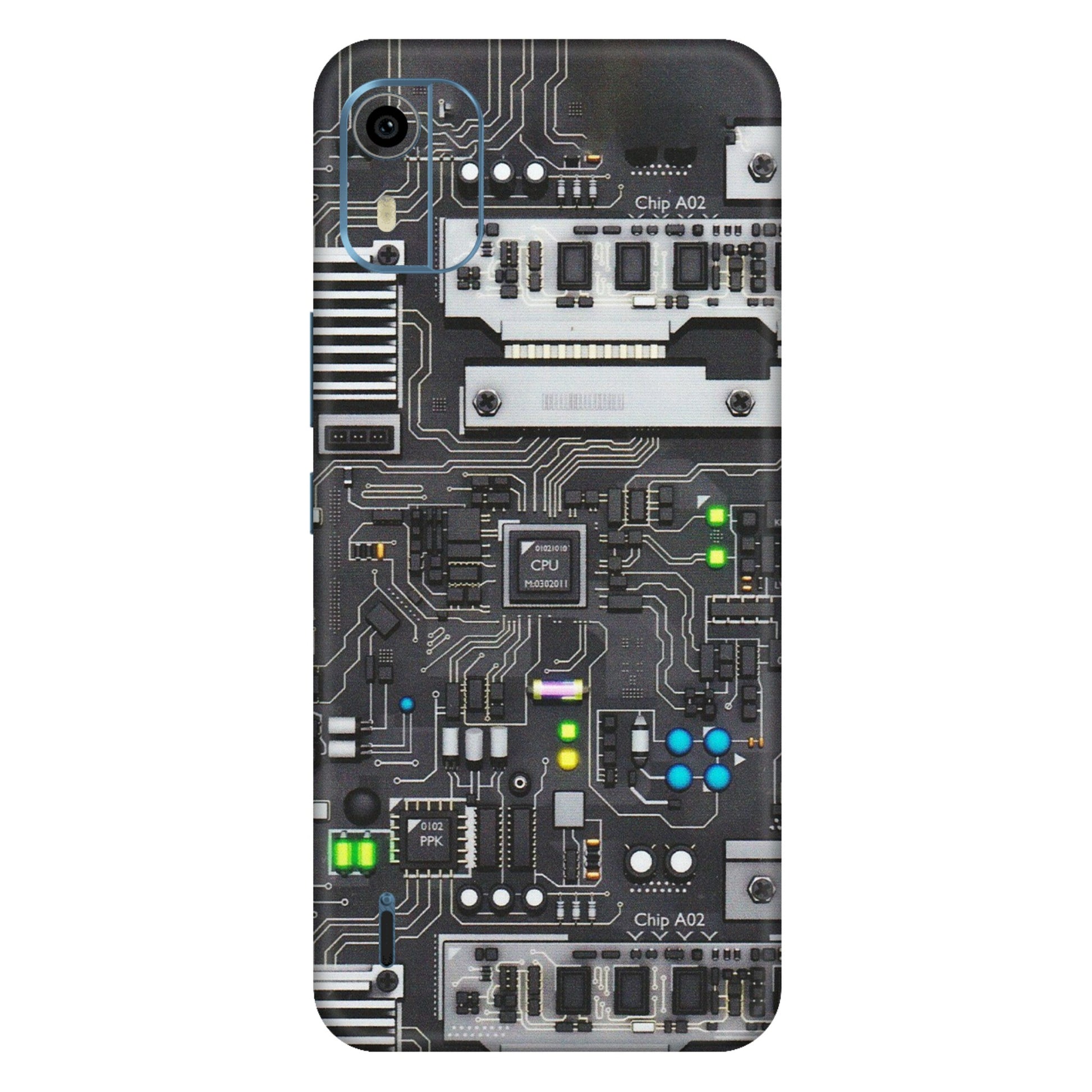 HMD NOKIA Phone Skins (All Models) - Motherboard Internals - Matte Finish (M-135) HMD Nokia C12 Pro