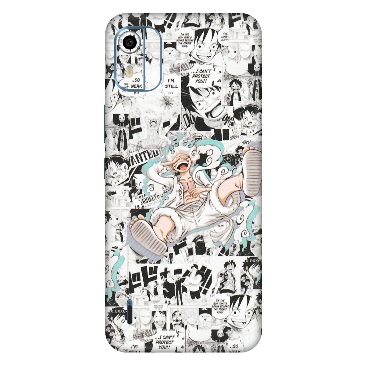 HMD NOKIA Phone Skins (All Models) - One Piece Comic - Matte Finish (M-168) HMD Nokia C12 Pro