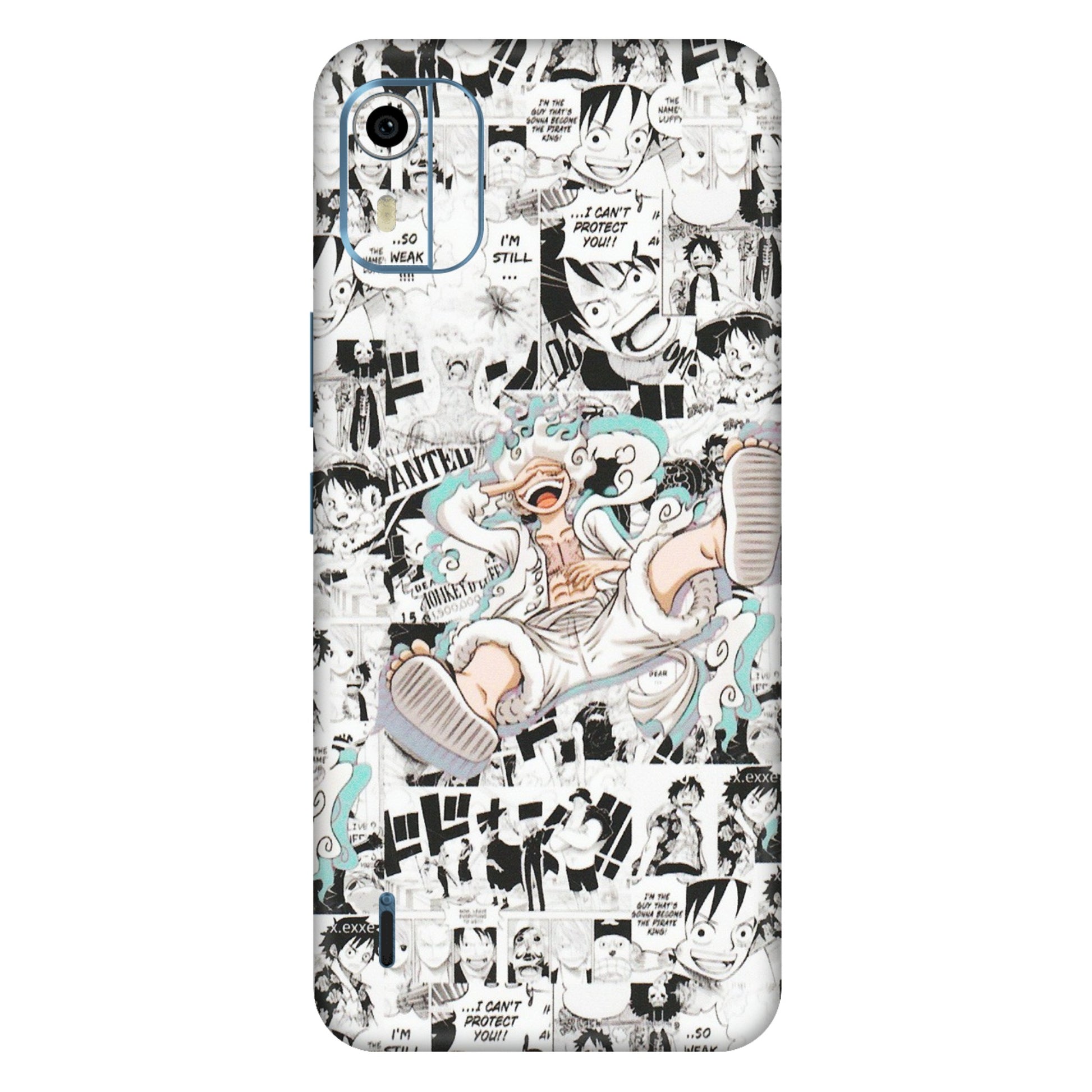 HMD NOKIA Phone Skins (All Models) - One Piece Comic - Matte Finish (M-168) HMD Nokia C12 Pro