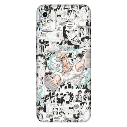 HMD NOKIA Phone Skins (All Models) - One Piece Comic - Matte Finish (M-168) HMD Nokia C12 Pro