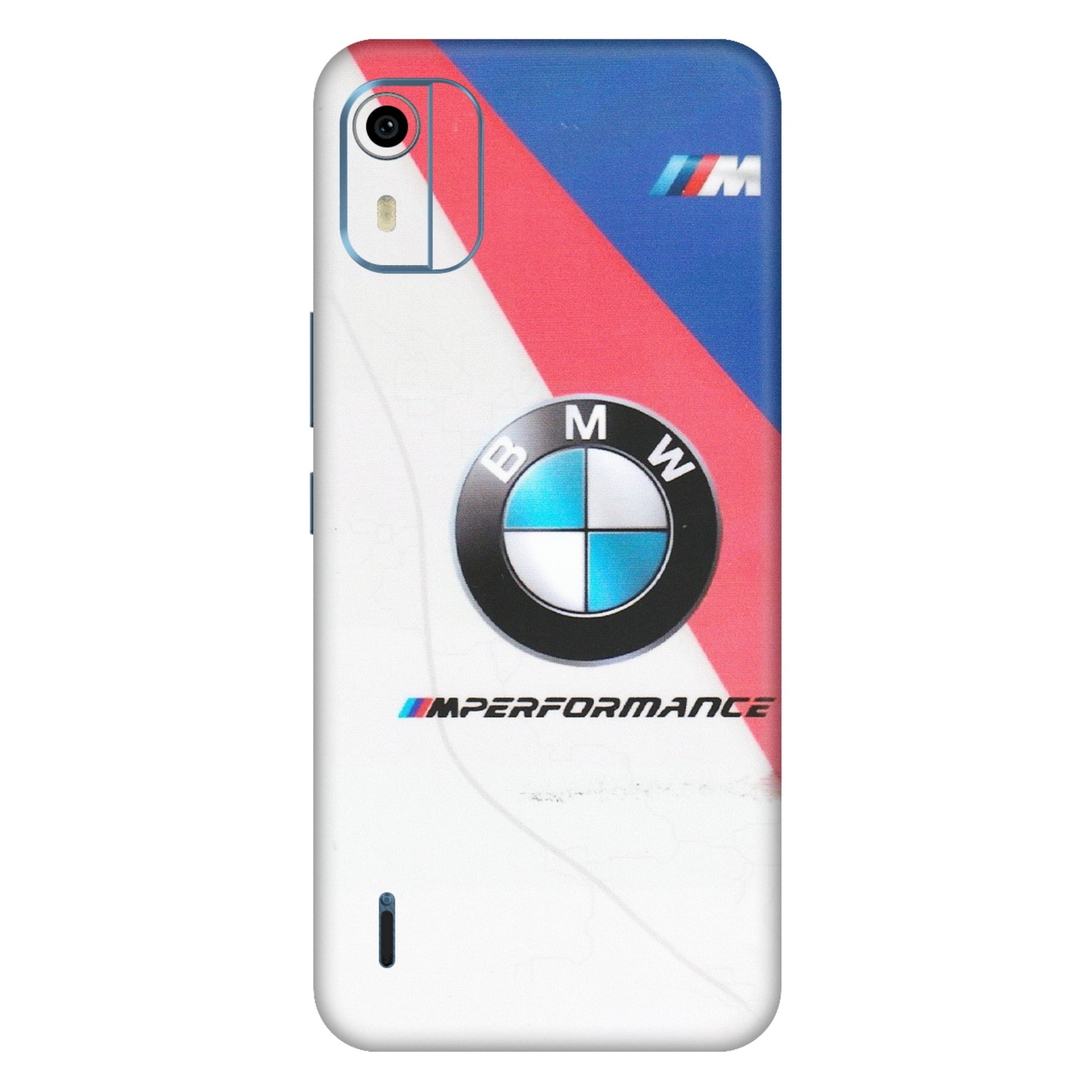 HMD NOKIA Phone Skins (All Models) - BMW Logo Performance - Matte Finish (M-27) HMD Nokia C12 Pro