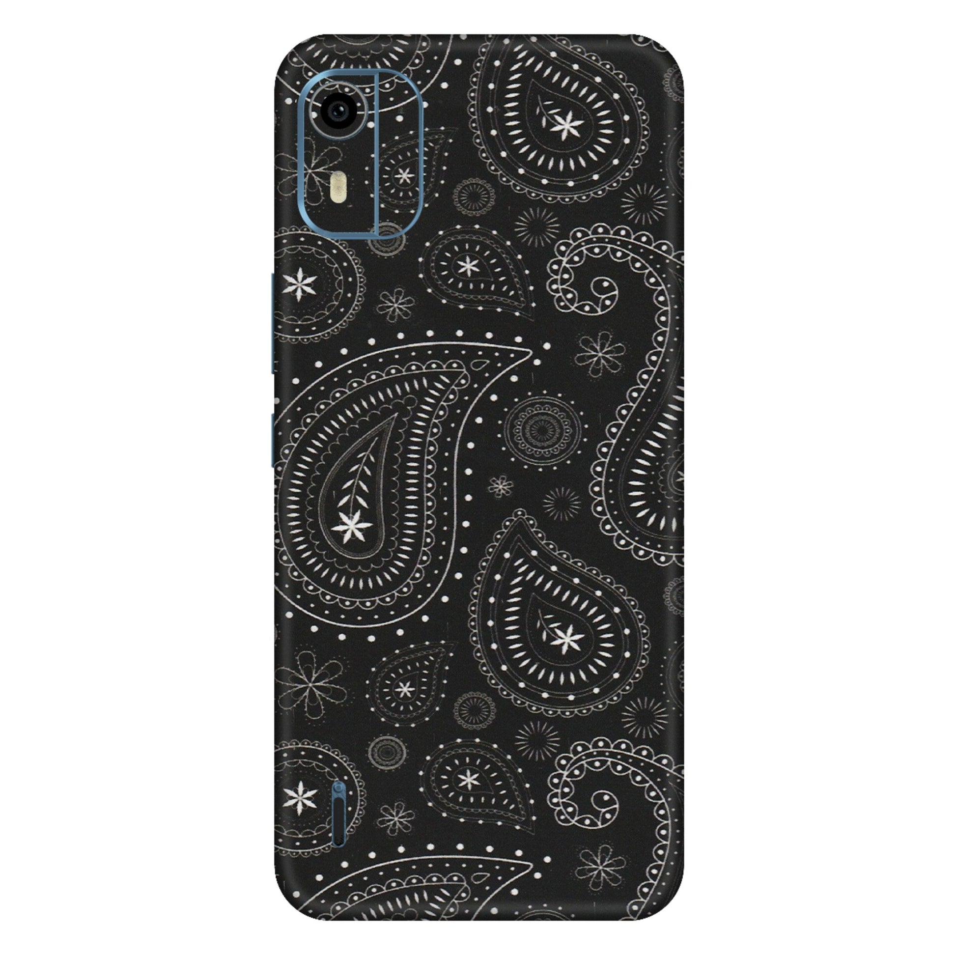 HMD NOKIA Phone Skins (All Models) - Black Sober Kerry - Matte Finish (M-37) HMD Nokia C12 Pro
