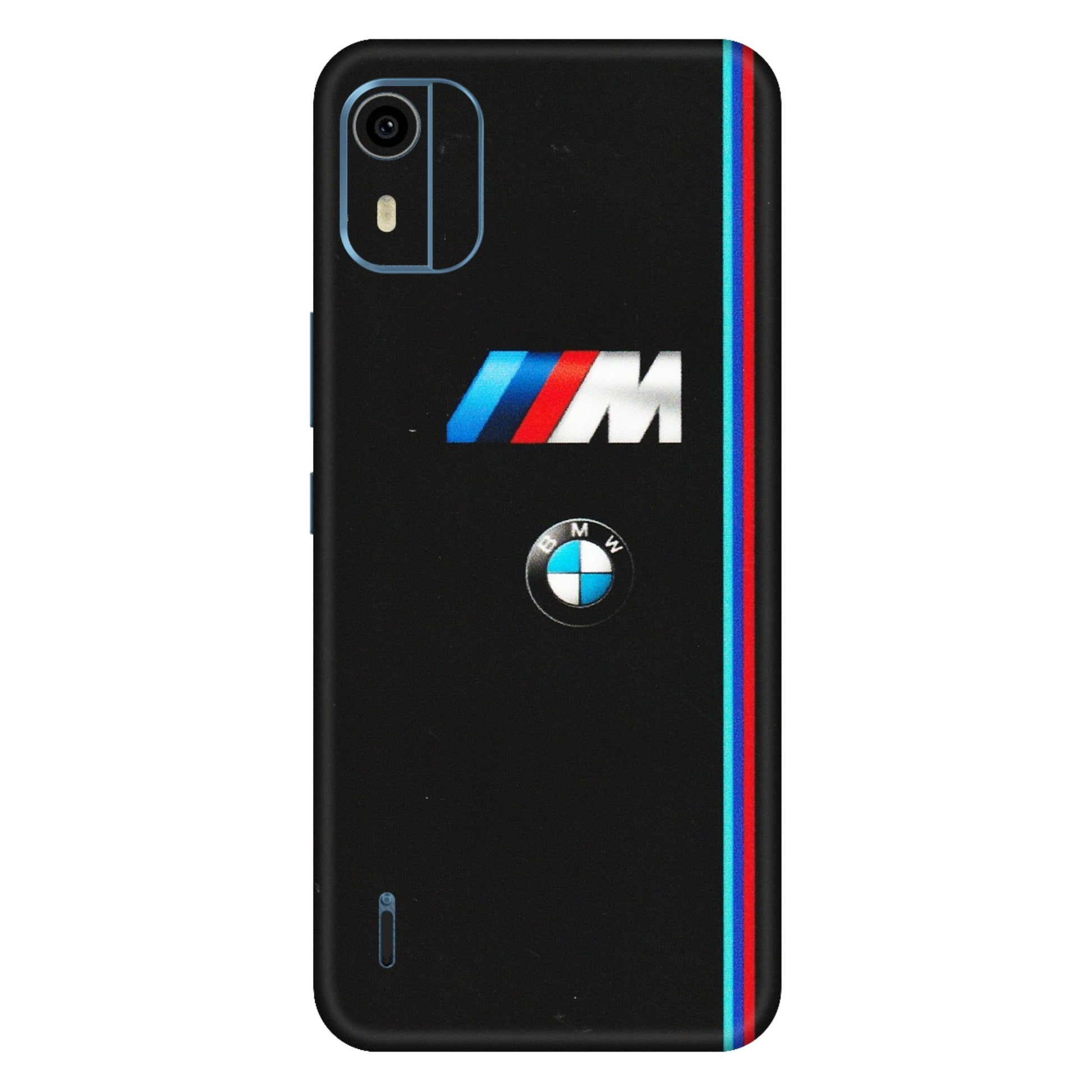 HMD NOKIA Phone Skins (All Models) - Styling With Black BMW - Matte Finish (M-74) HMD Nokia C12 Pro