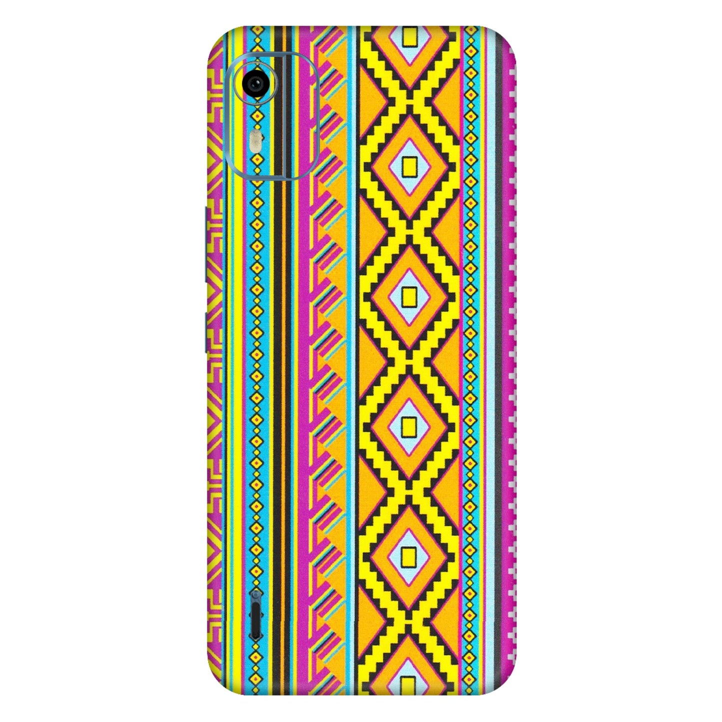 HMD NOKIA Phone Skins (All Models) - Thai illustration - Matte Finish (M-89) HMD Nokia C12 Pro