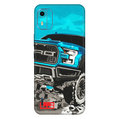 HMD NOKIA Phone Skins (All Models) - Off Roading Lover - Matte Finish (M-95) HMD Nokia C12 Pro