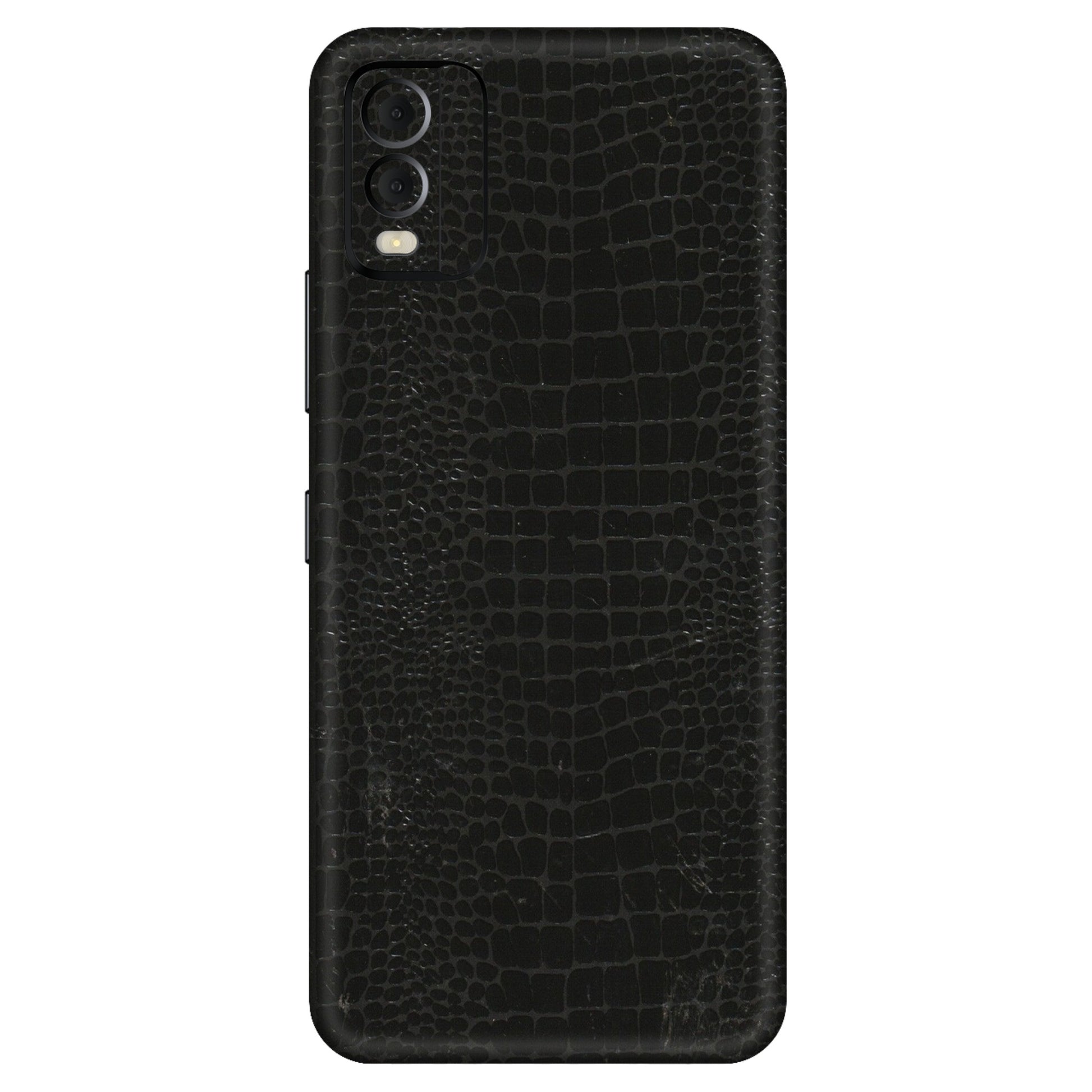 HMD NOKIA Phone Skins (All Models) - Snake Leather Black - 3D Embossed Finish (L-107) HMD Nokia C22
